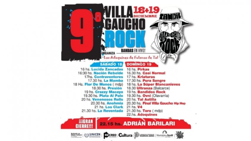 Se realiza una nueva edición del Villa Gaucho Rock
